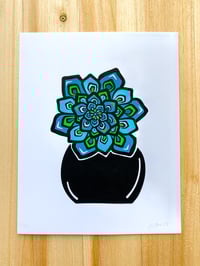 Image 1 of 'Serene Succulent' Print