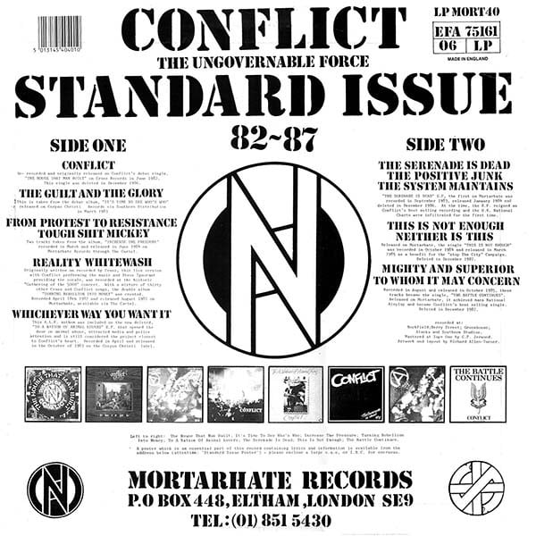 Image of Standard Issue 82 - 87 LP - MORT40