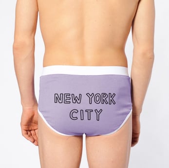 Image of New York City unisex undie