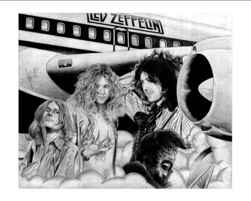 Image of Led Zeppelin Art Print