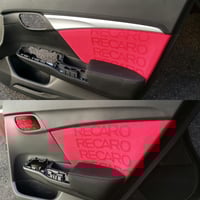 Image 2 of 8thgen/9thgen recaro door inserts coupe and sedan