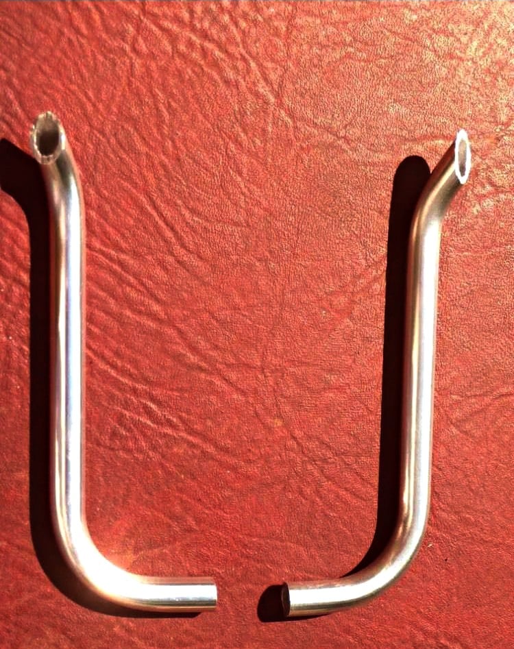 Image of 1:14 polished aluminum stacks 7:16