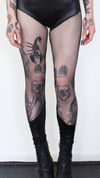 Fishnet leggings 