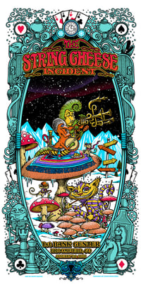 Image 2 of STRING CHEESE INCIDENT @ Broomfield (CO) - NYE 2015 triptych