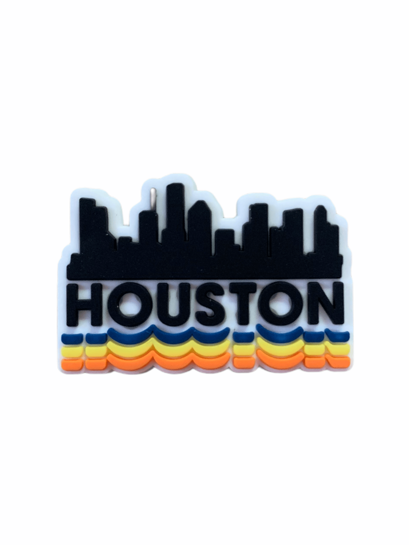 Houston Skyline Croc Charm | DEMON FINDS