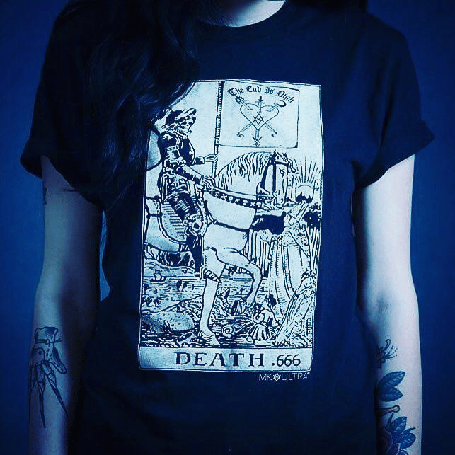 Image of DEATH CARD T-SHIRT