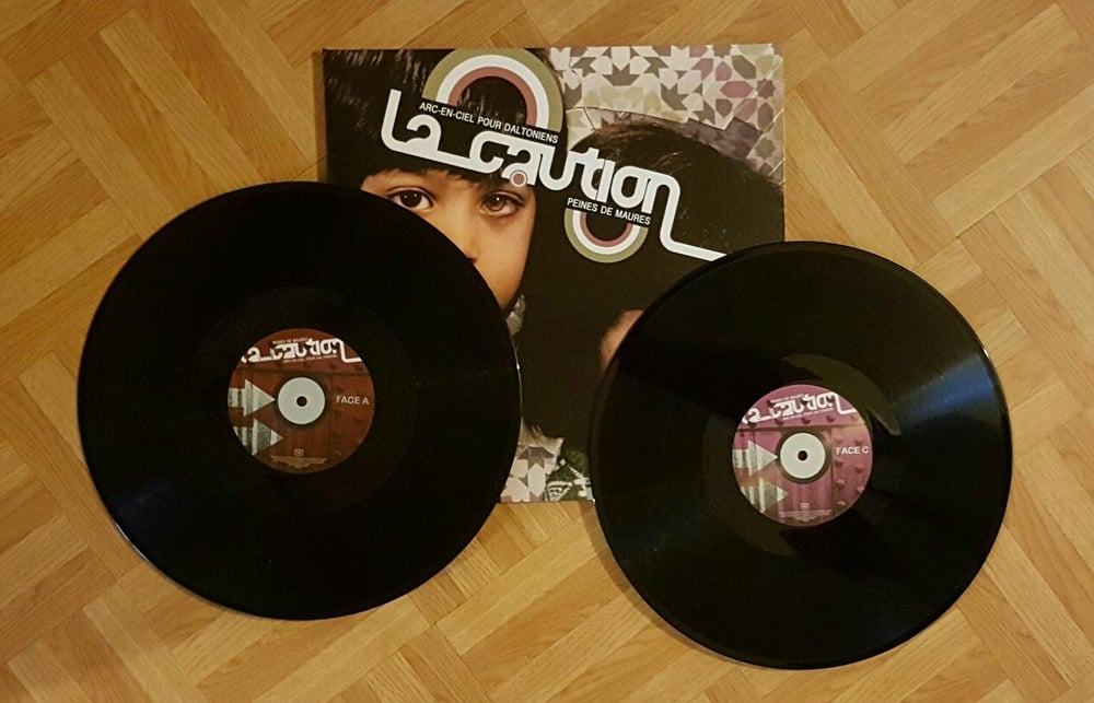 Image of Vinyl Double LP Peines de Maures/Arc-en-ciel pour Daltoniens Edition Limitée Derniers Exemplaires