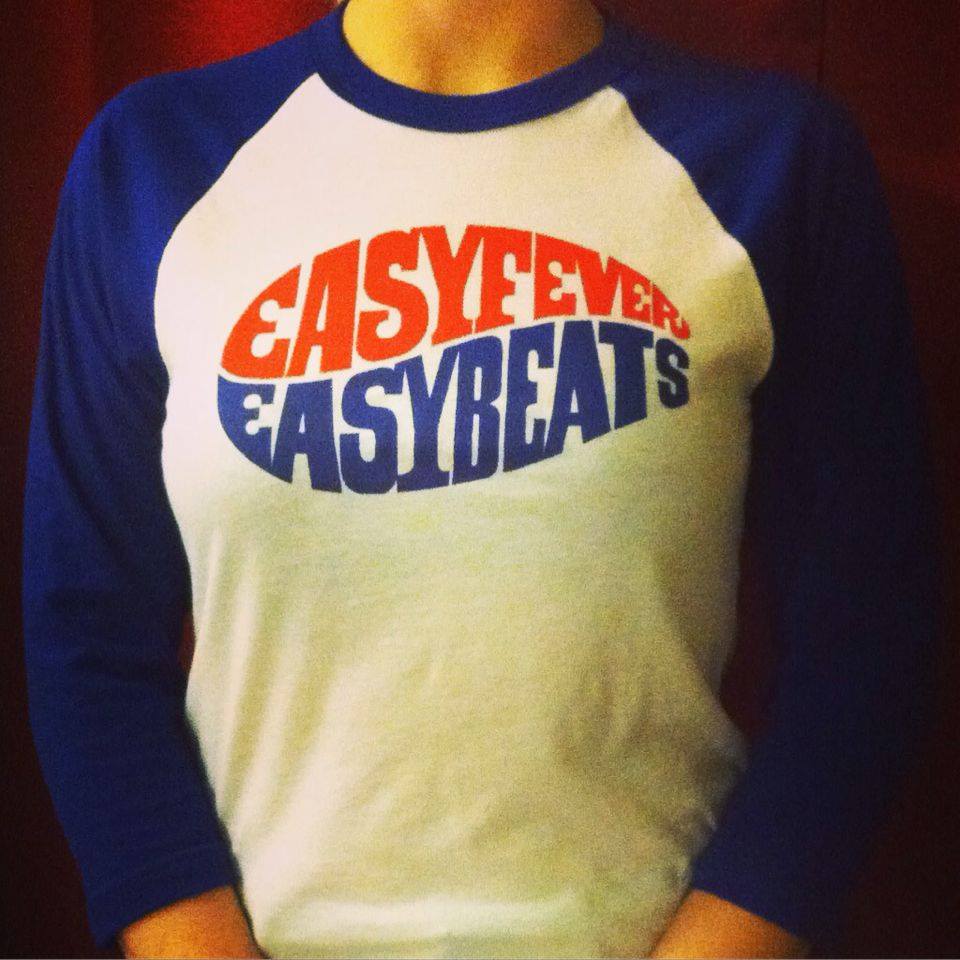 Image of Easybeats Easyfever raglan baseball shirt