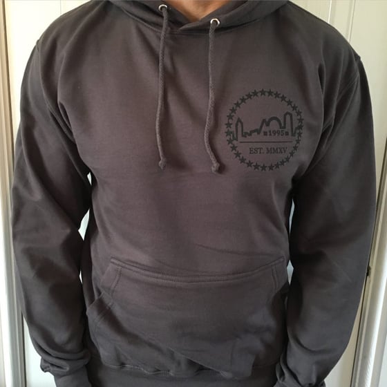 Image of Storm Grey Logo Hoodie