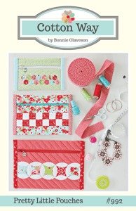 Image of Pretty Little Pouches Paper Pattern #992