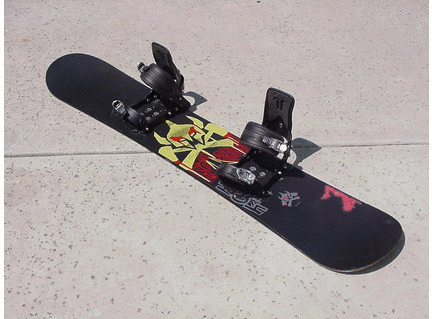 Image of Atomic Hatchet 156cm Snowboard with Atomic xl Bindings