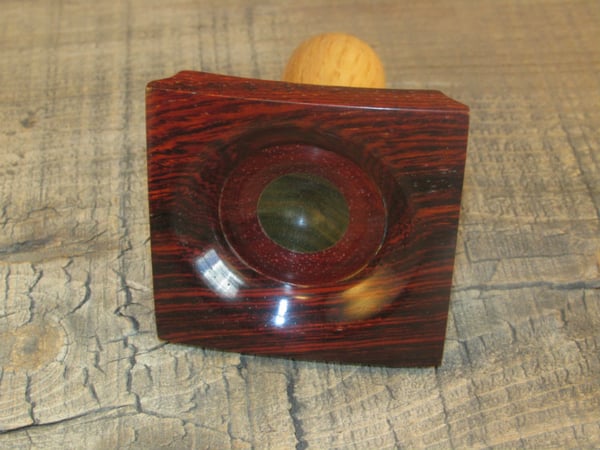 Image of Spindle Lap Bowl SLB06,Lignum,Padauk,Cocobolo,Oak,2 3/8x3 1/4