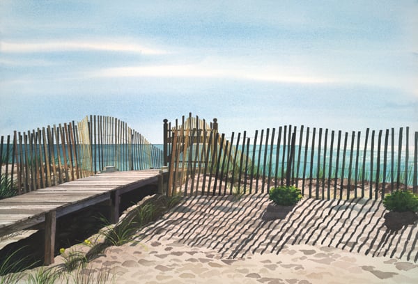 Image of "Sea Gate" gicleé