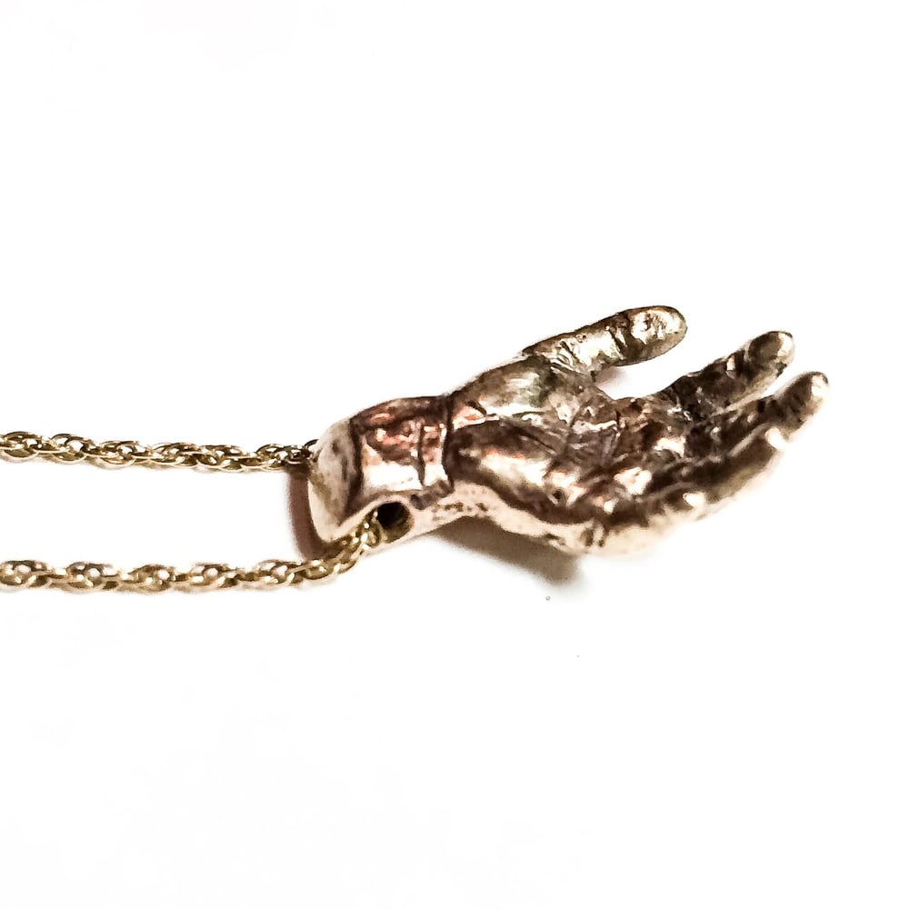 Sinister necklace in sterling silver or 14k gold | Arcana Obscura