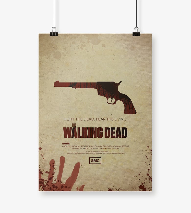 Image of The Walking Dead A3 Print
