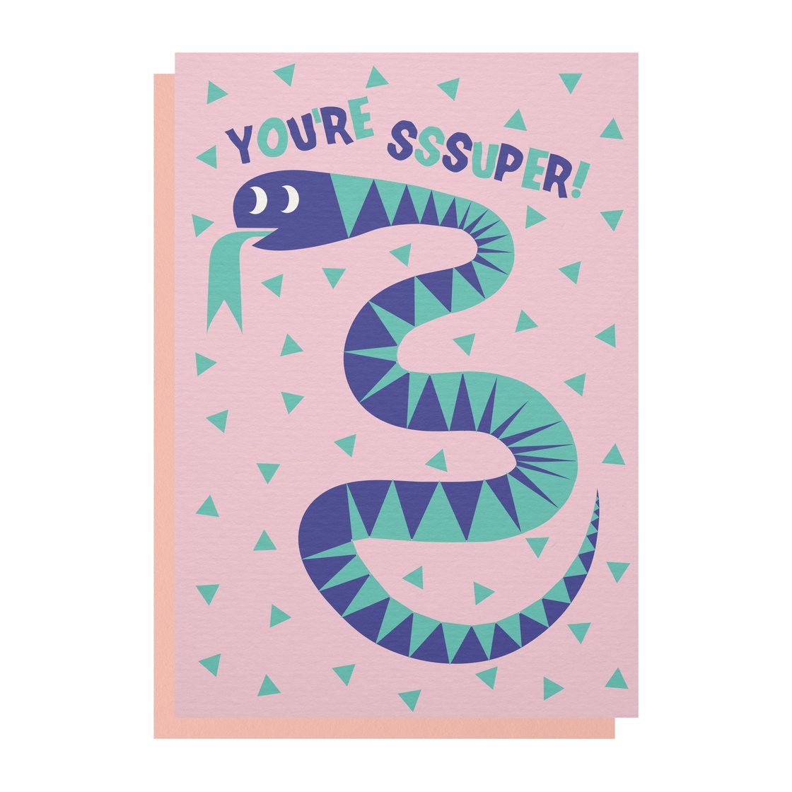 Image of 'You're Sssuper' Greetings Cards