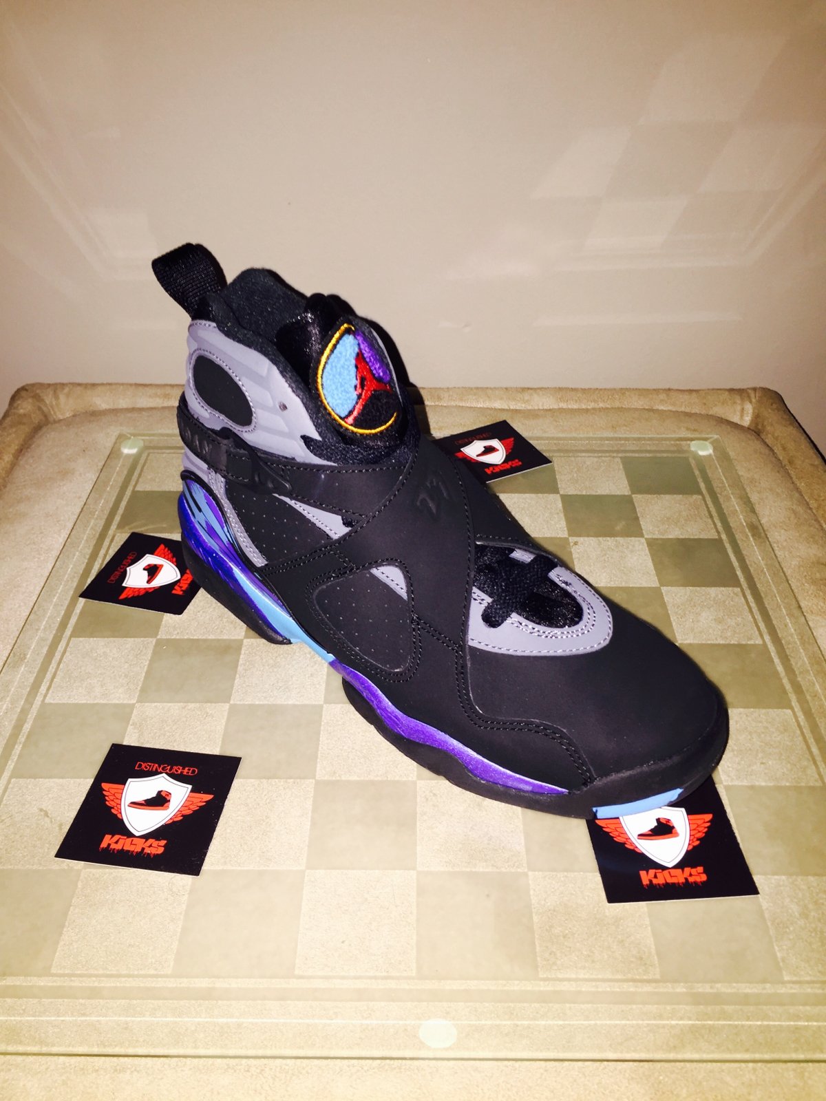 air jordan 8 retro bg aqua