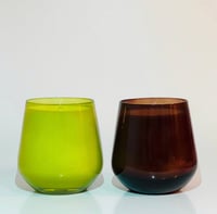Image 4 of VINTAGE CANDLE - GREEN | PINK | AMBER