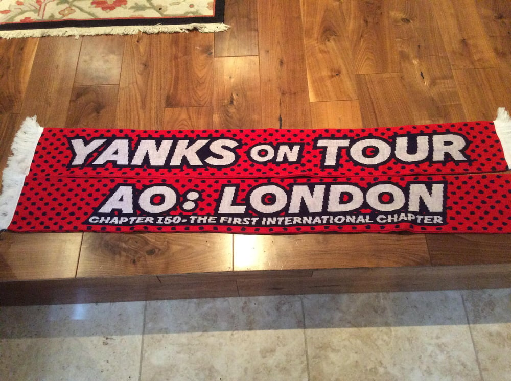 Image of Chapter Scarf 003 - "Yanks on Tour"