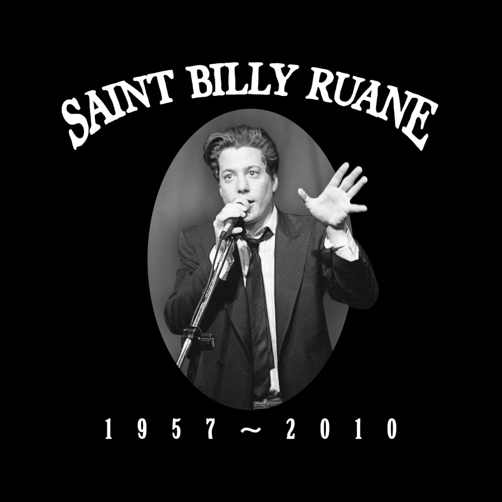 Image of "Saint Billy Ruane" WOMEN'S shirt (Black)