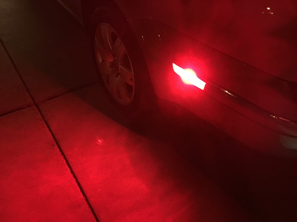 Image of Red, White and Amber Side Markers for the All Volkswagen Models