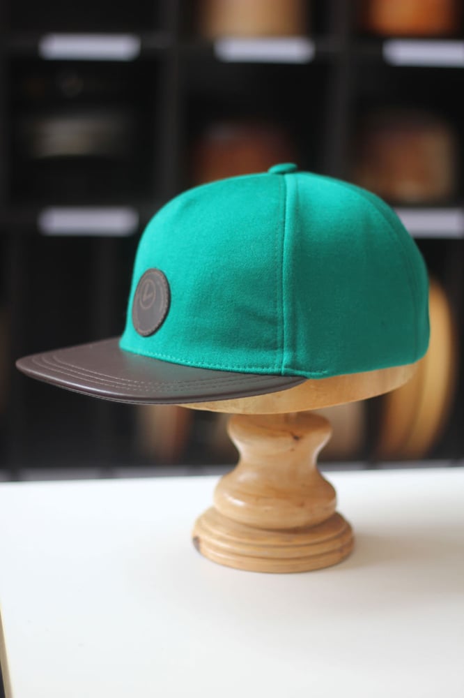 Image of Billiard cloth snapback