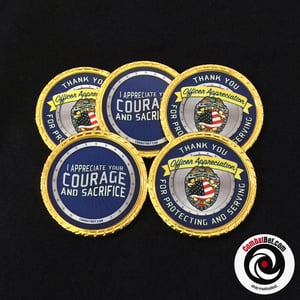 Image of Police Officer Appreciation Coins