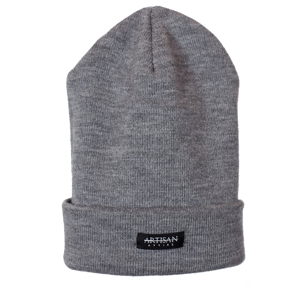 Image of Standard Beanie / HEATHER GREY