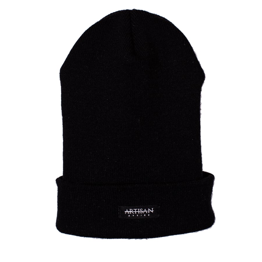 Image of Standard Beanie / BLACK