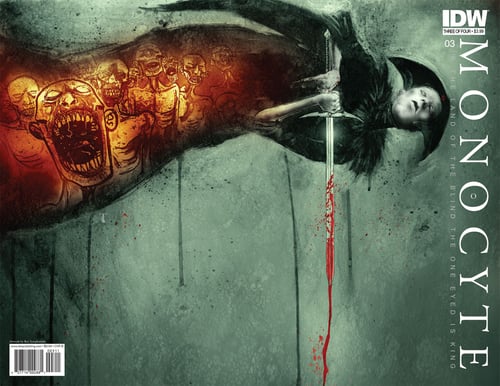 Image of MONOCYTE #3 OF 4 (A, B, & RI COVERS)