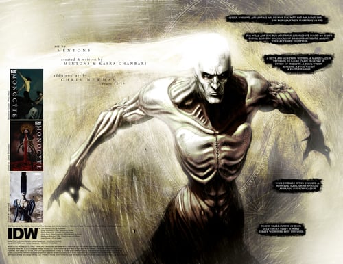 Image of MONOCYTE #4 OF 4 (A, B, & RI COVERS)