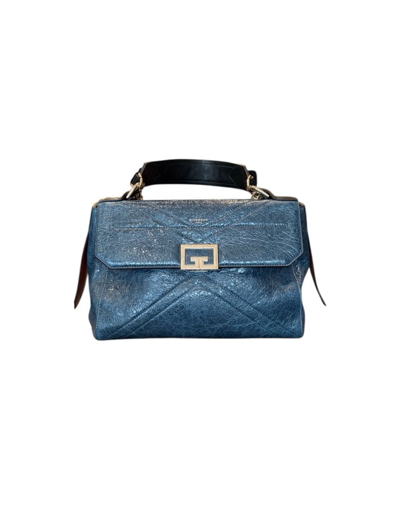 Image of Givenchy Medium Krinkled ID Handbag 1218-1