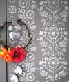 Lund Furniture Stencil for Furniture, Wall and Fabric Projects-Scandi stencil-DIY 