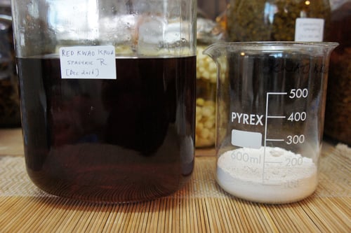 Image of RED KWAO KRUA spagyric tincture - alchemically enhanced plant extraction