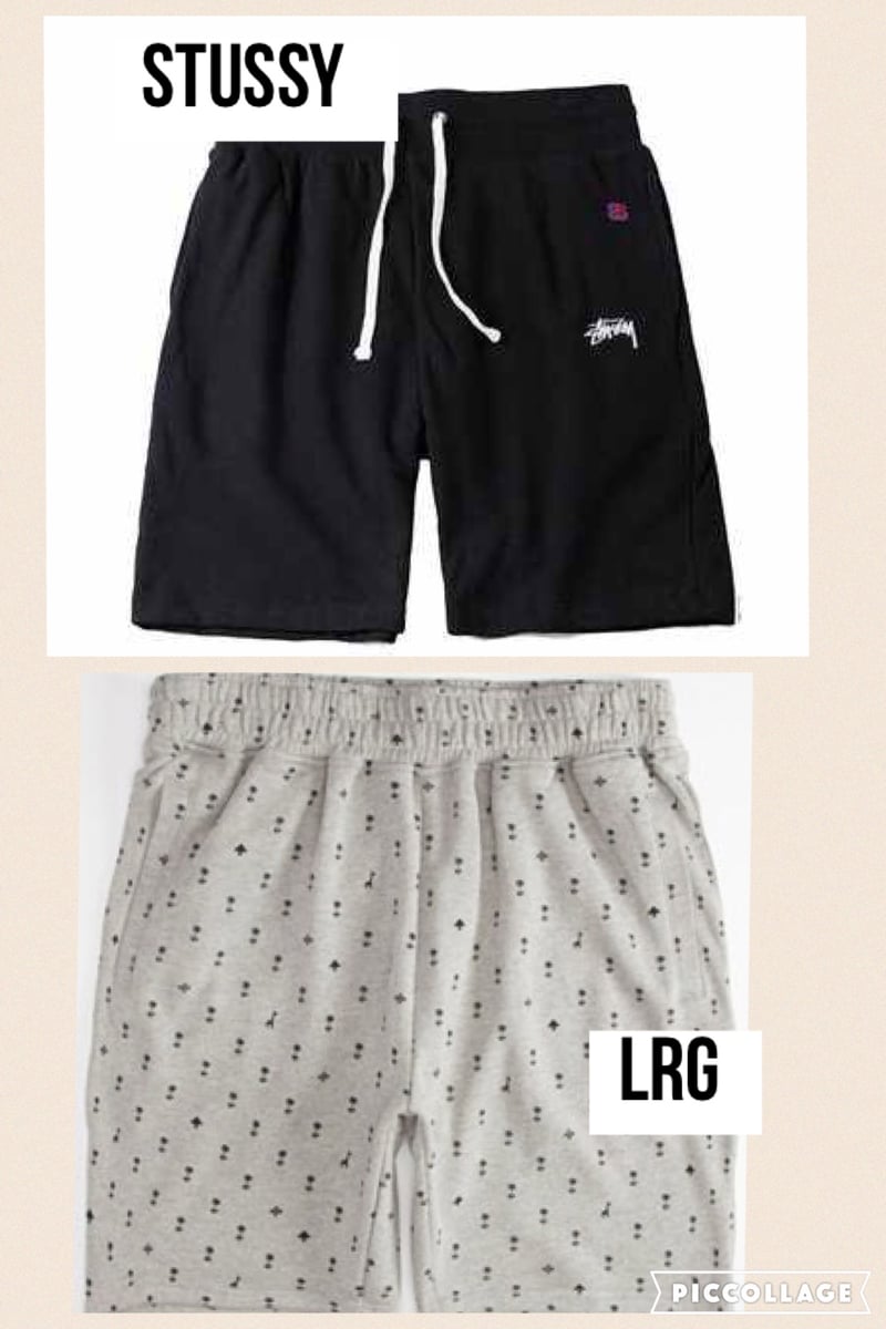 Stussy french terry shorts Lrg 47 bit sweatshorts CHEAPZUMIEZ