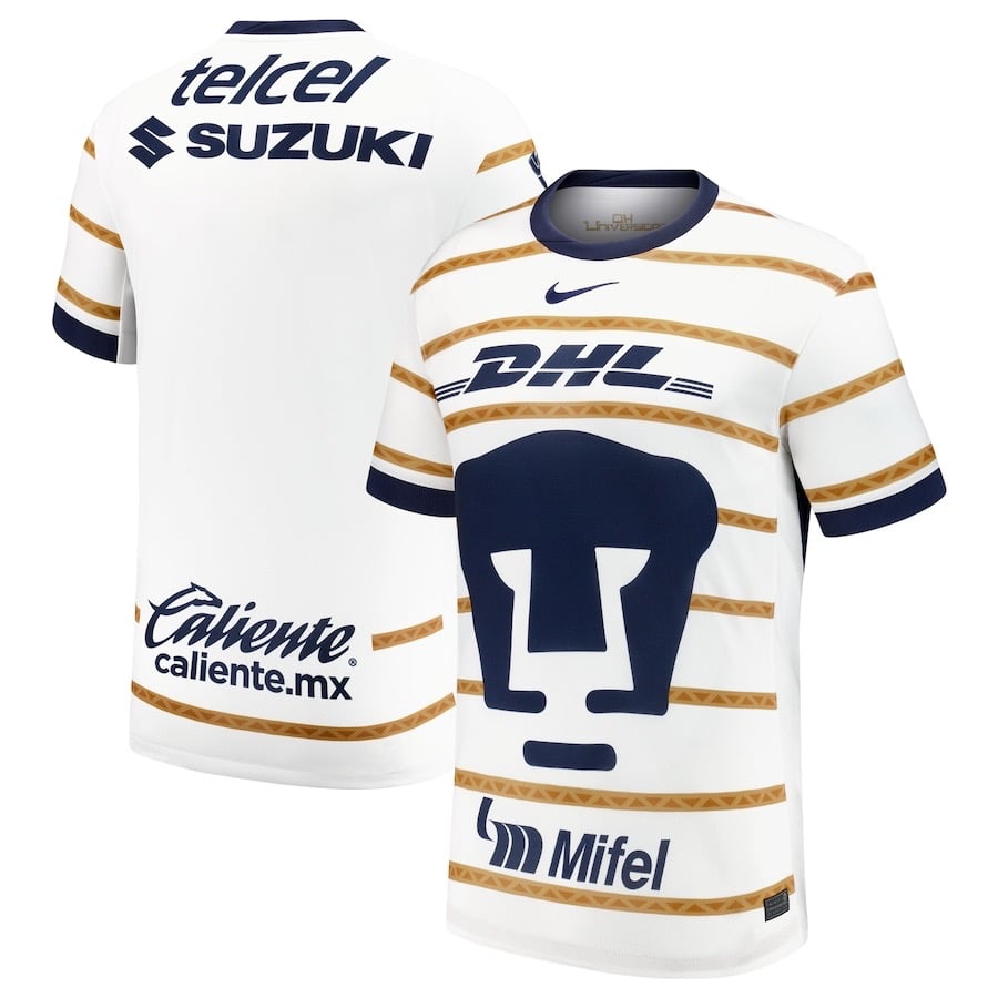 Nike Pumas UNAM 2024/25 Home White Jersey