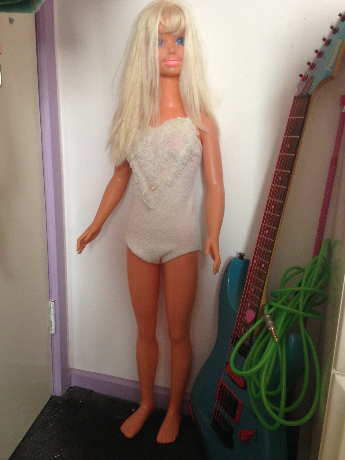 Size cheap barbie doll