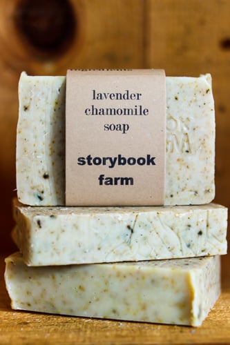 storybook farm — Four Different Goat's Milk Soaps 38% local
