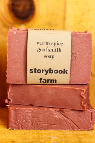 storybook farm — Four Different Goat's Milk Soaps 38% local