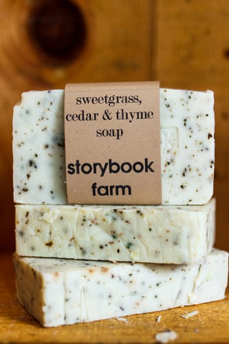 Image of Sweetgrass, Cedar & Thyme Soap