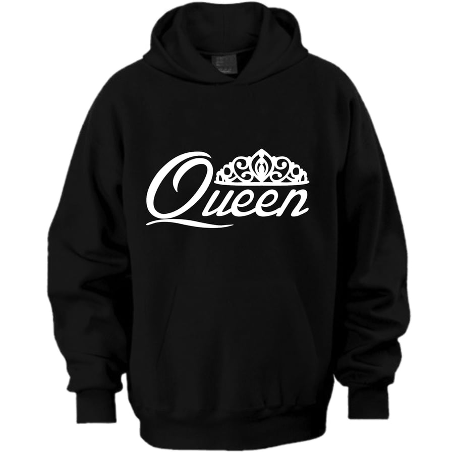 Image of Queen Black Hoodie