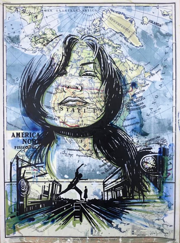 Image of Alice Pasquini "Into the great wild open"