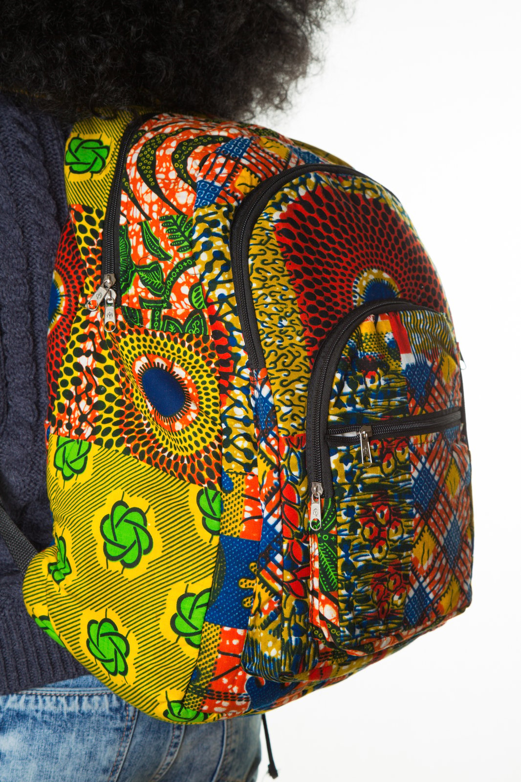 Kente backpack outlet