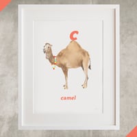 Image 2 of C - Camel Letter Print