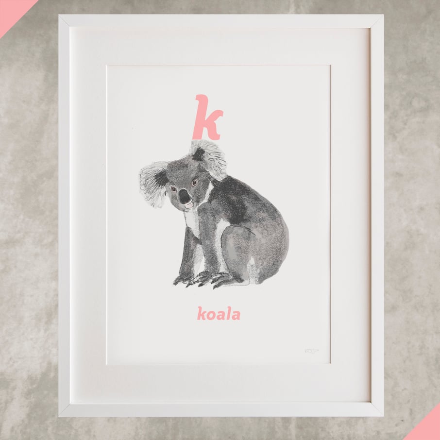 Crafts letter preschool alphabet koala craft activities children kindergarten printable buchstaben book preschoolers abc puzzle lettre projects kk preschoolcrafts worksheets K - Koala Letter Print | eïghtbear