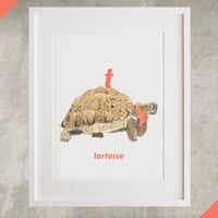 Image 2 of T - Tortoise Letter Print