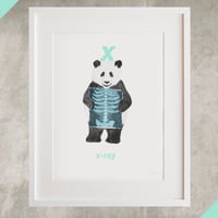 Image 2 of X - X-ray Letter Print