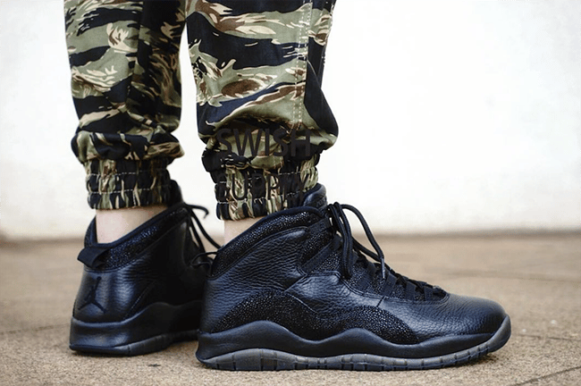 SelectedSNKRS Air Jordan 10 X OVO Black