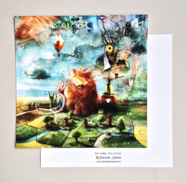 Set of Postcards nr:1 - Alexander Jansson Shop