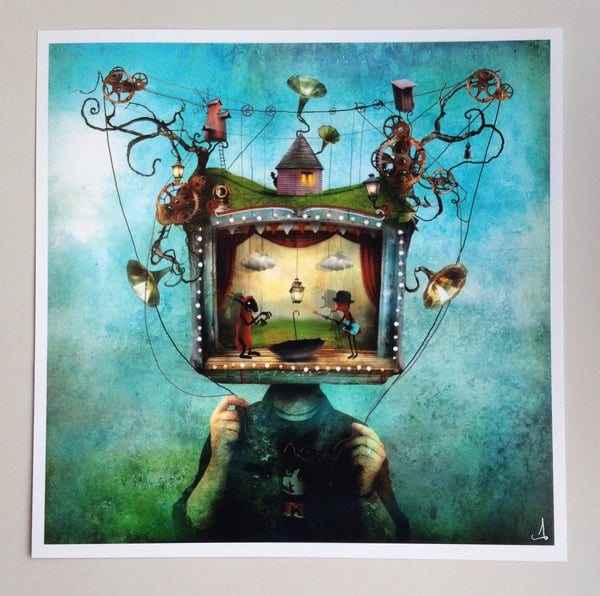 "Mr Puppethead" - Alexander Jansson Shop